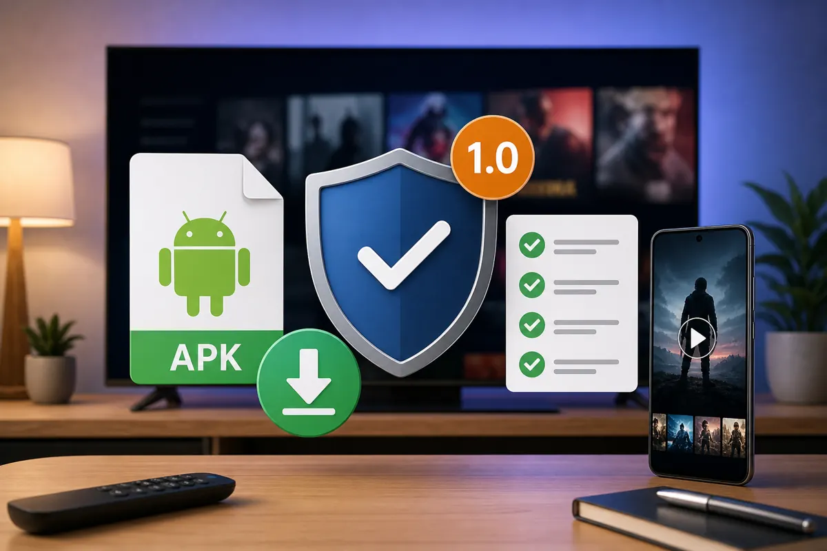 Checklist do Eleph TV app v1.0 download para versao APK e compatibilidade