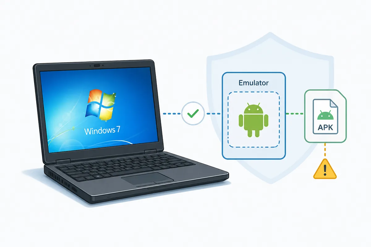Eleph TV Windows 7 에뮬레이터 호환성 설명 이미지